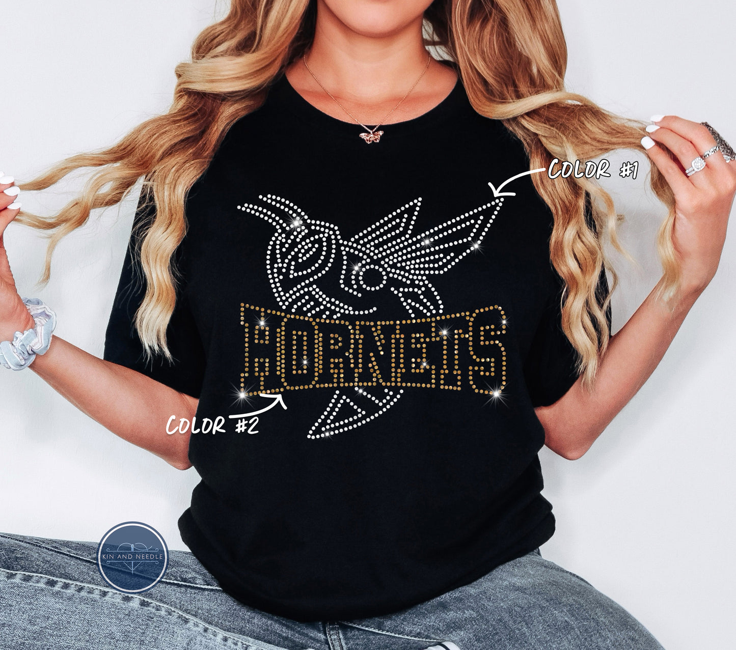 Hornets Spangled Top (Finished Apparel)