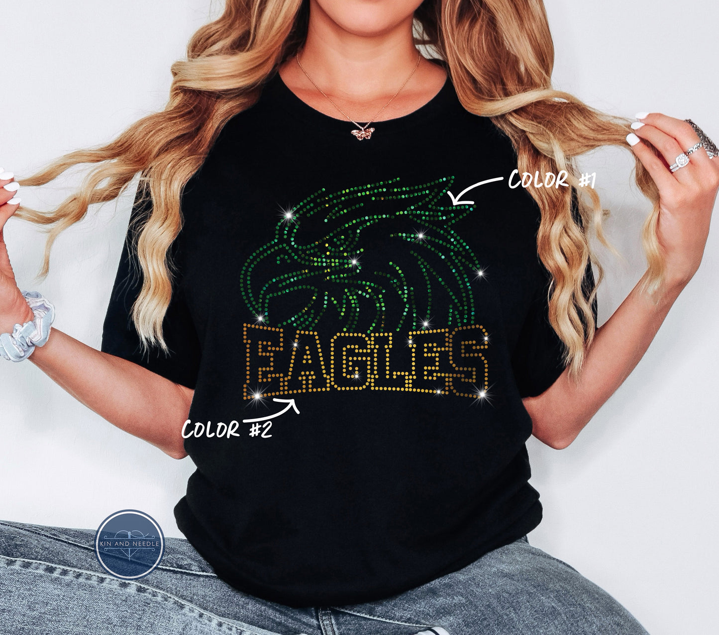 Eagles Spangled Top (Finished Apparel)