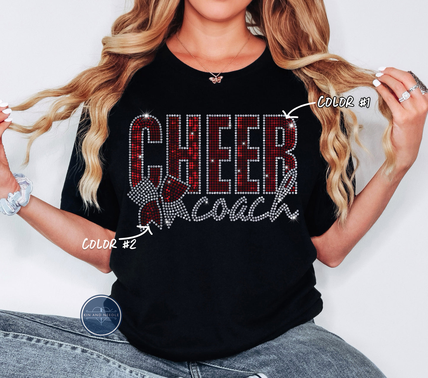 Cheer Coach Spangled Transfer