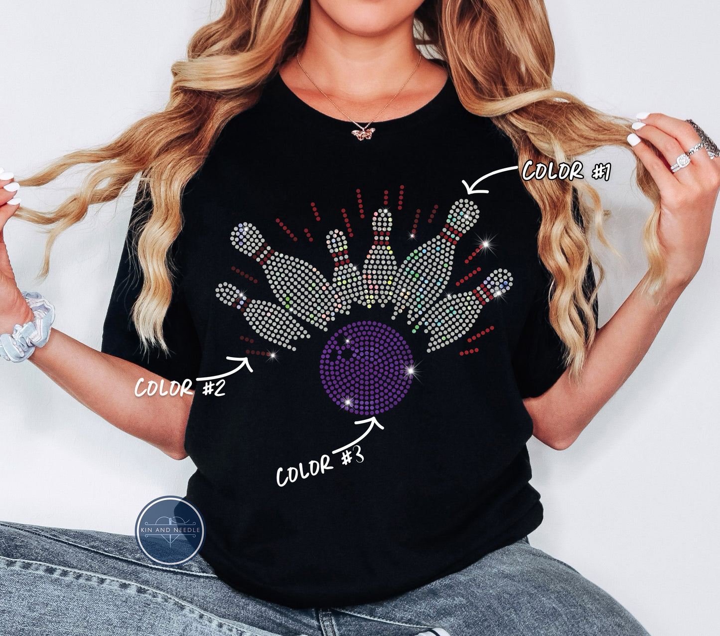 Bowling Spangled Top (Finished Apparel)
