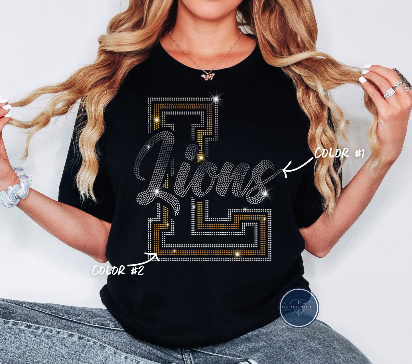Lions Spangled Top (Finished Apparel)