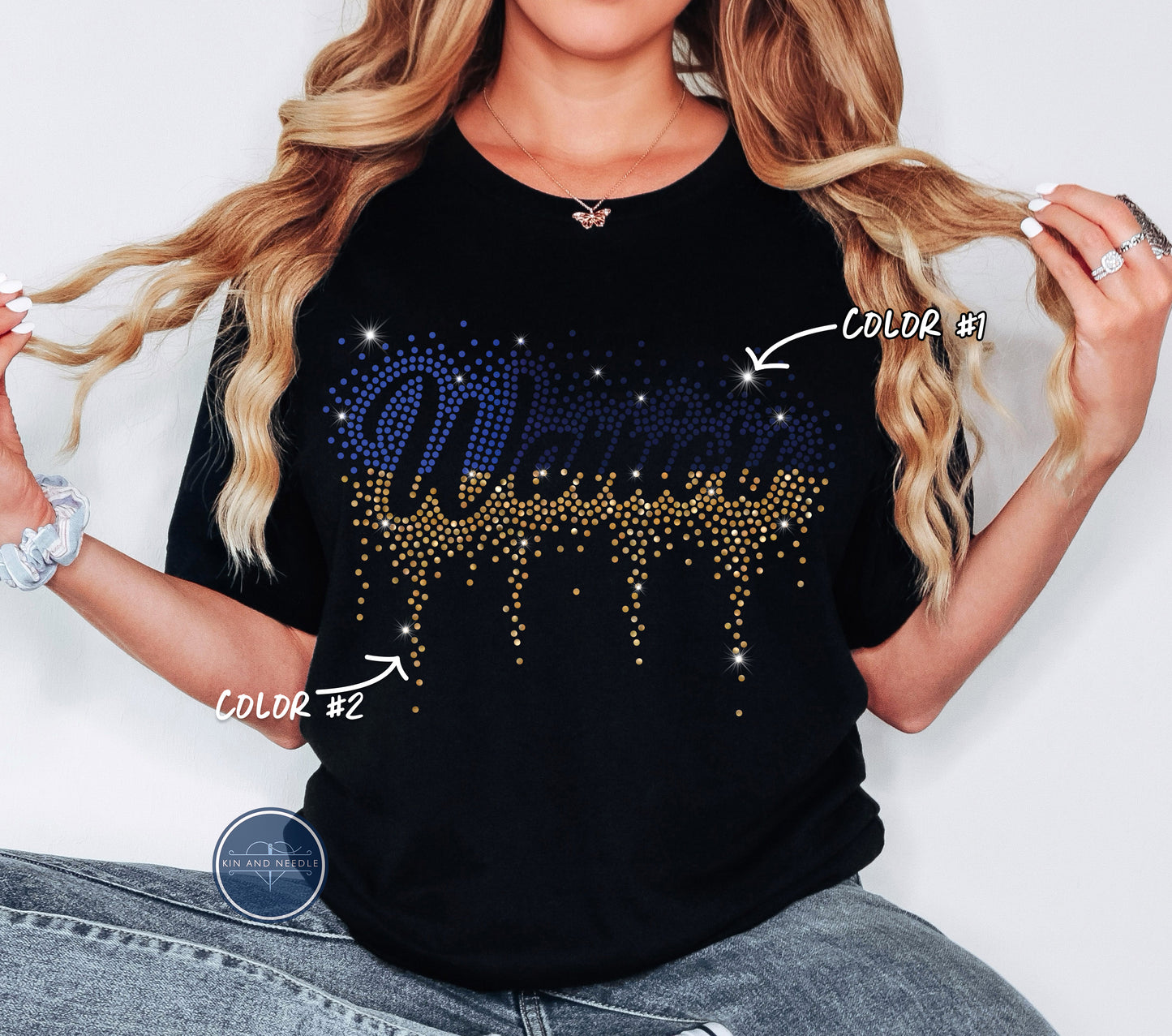 Warriors Spangled Top (Finished Apparel)