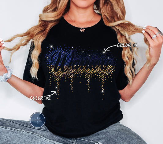 Warriors Spangled Top (Finished Apparel)