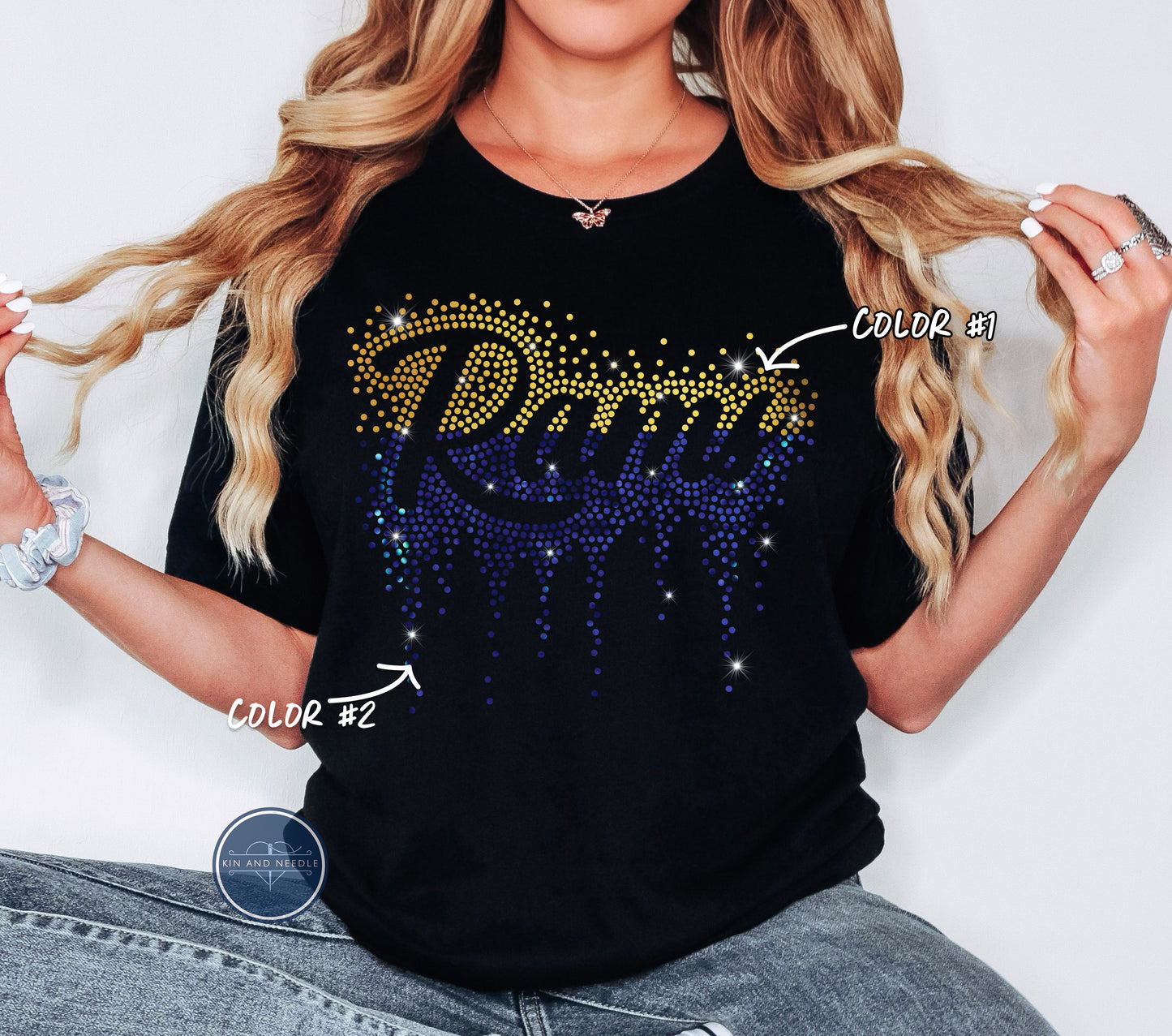 Rams Spangled Top (Finished Apparel)