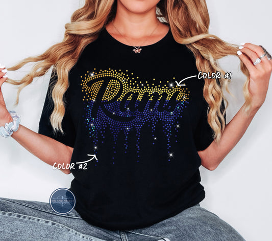 Rams Spangled Top (Finished Apparel)