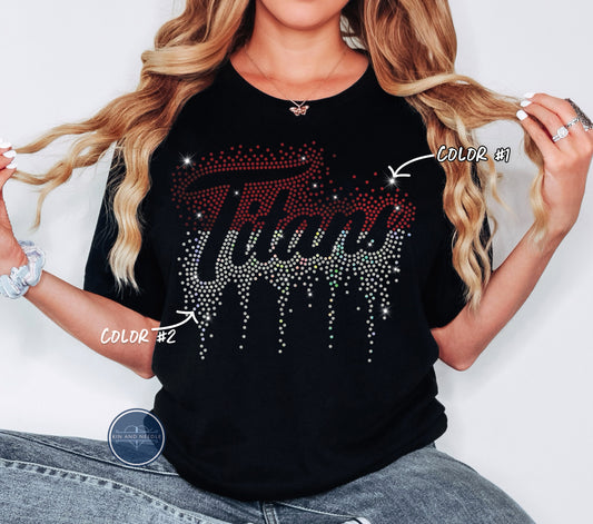 Titans Spangled Top (Finished Apparel)