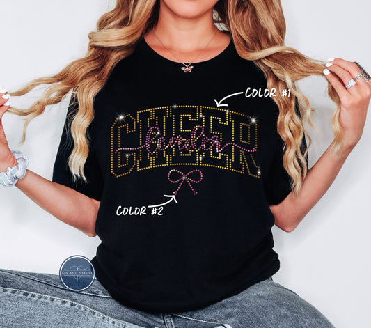 Cheer Leader Spangled Top (Finished Apparel)