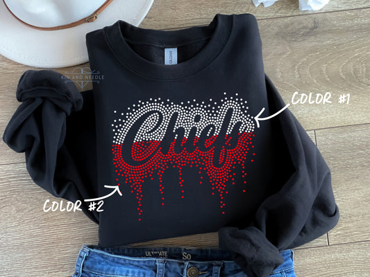 Chiefs Round Drip Spangled Transfer