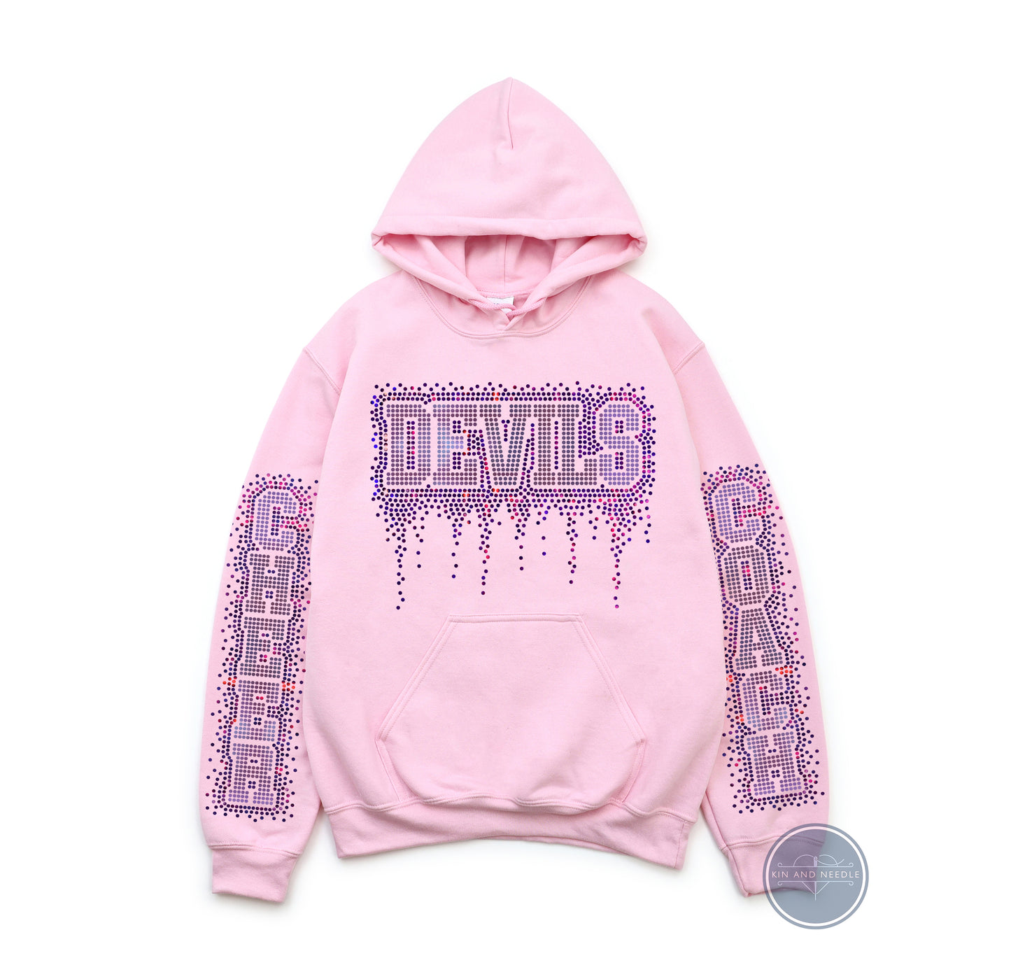 Coach Custom Team Name Spangled Sweatshirt or Hoodie (Finished Apparel)