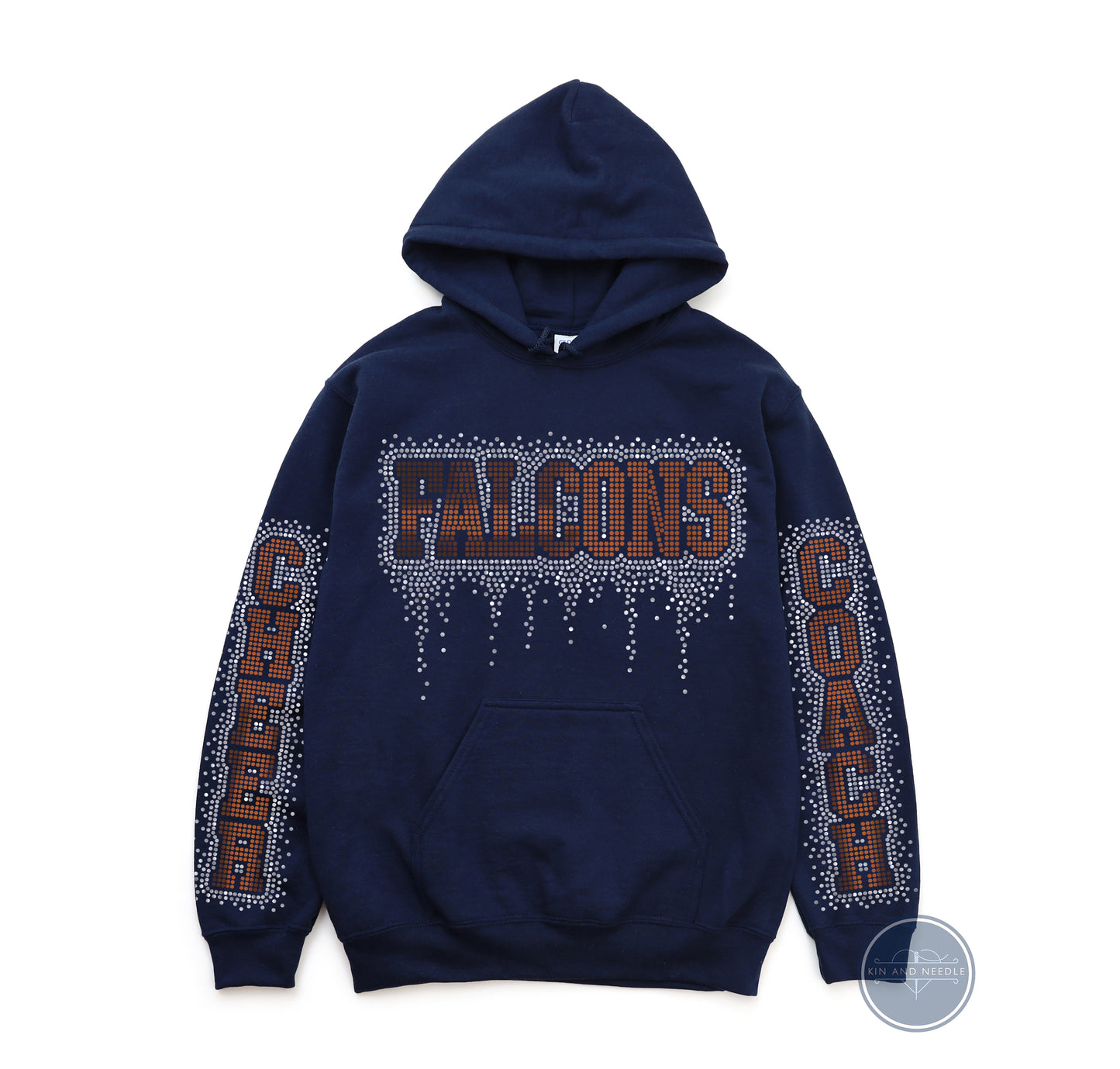Coach Custom Team Name Spangled Sweatshirt or Hoodie (Finished Apparel)