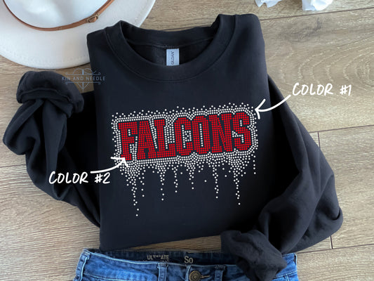 Falcons Spangled Top (Finished Apparel)