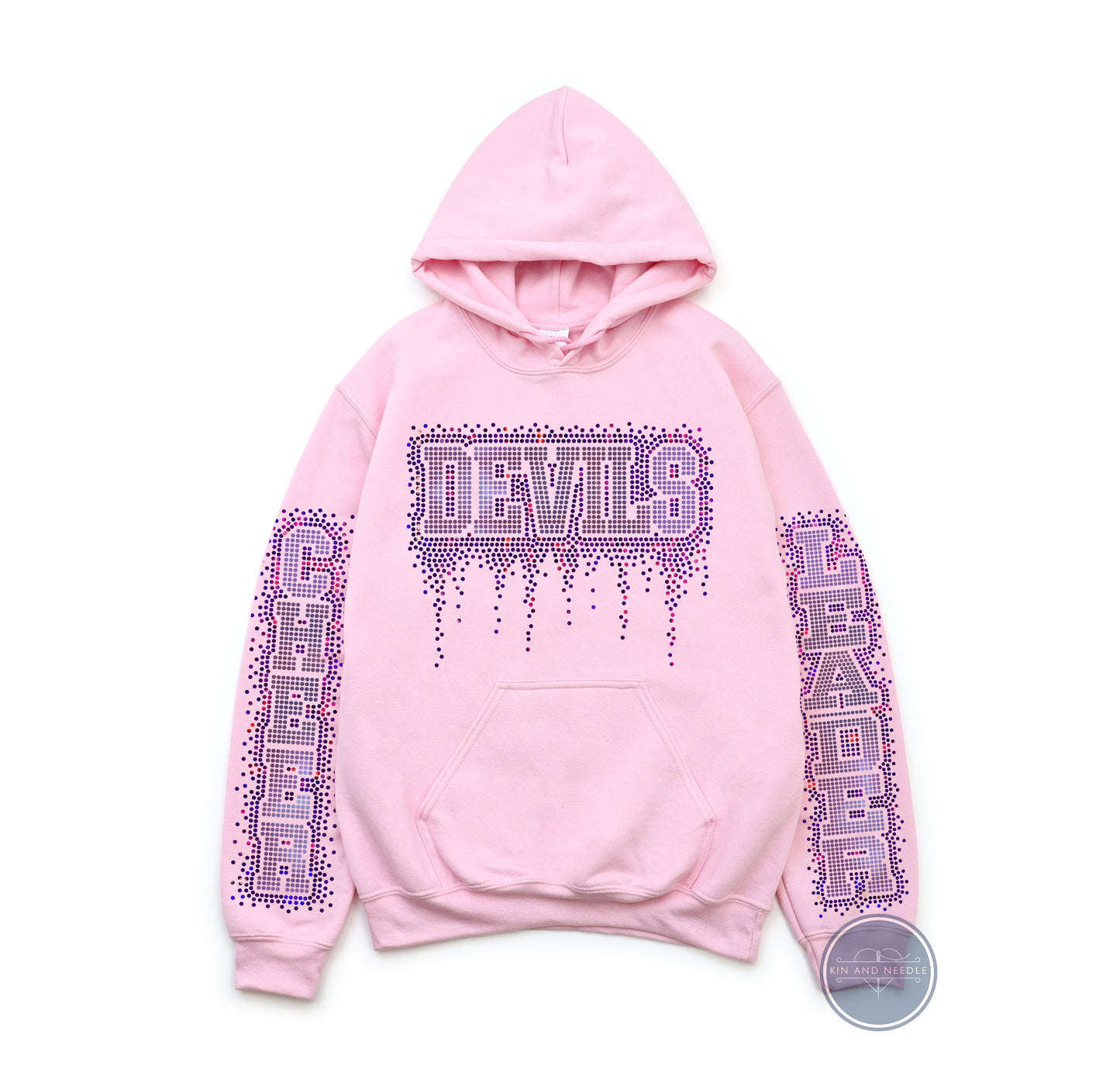 Leader Custom Team Name Spangled Sweatshirt or Hoodie  (Finished Apparel)