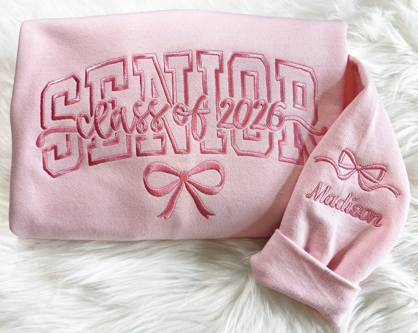 Senior Class of 2026 Embroidered Top