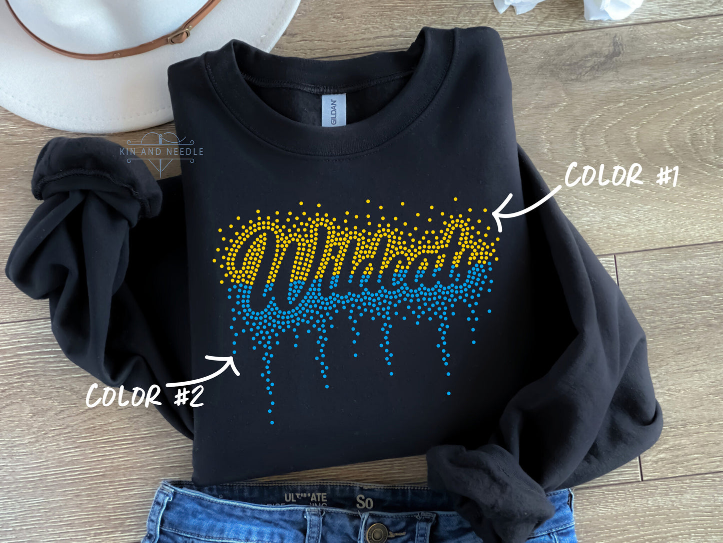 Wildcats Spangled Top (Finished Apparel)