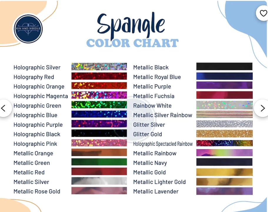 Panthers Football Spangled Top (Finished Apparel)