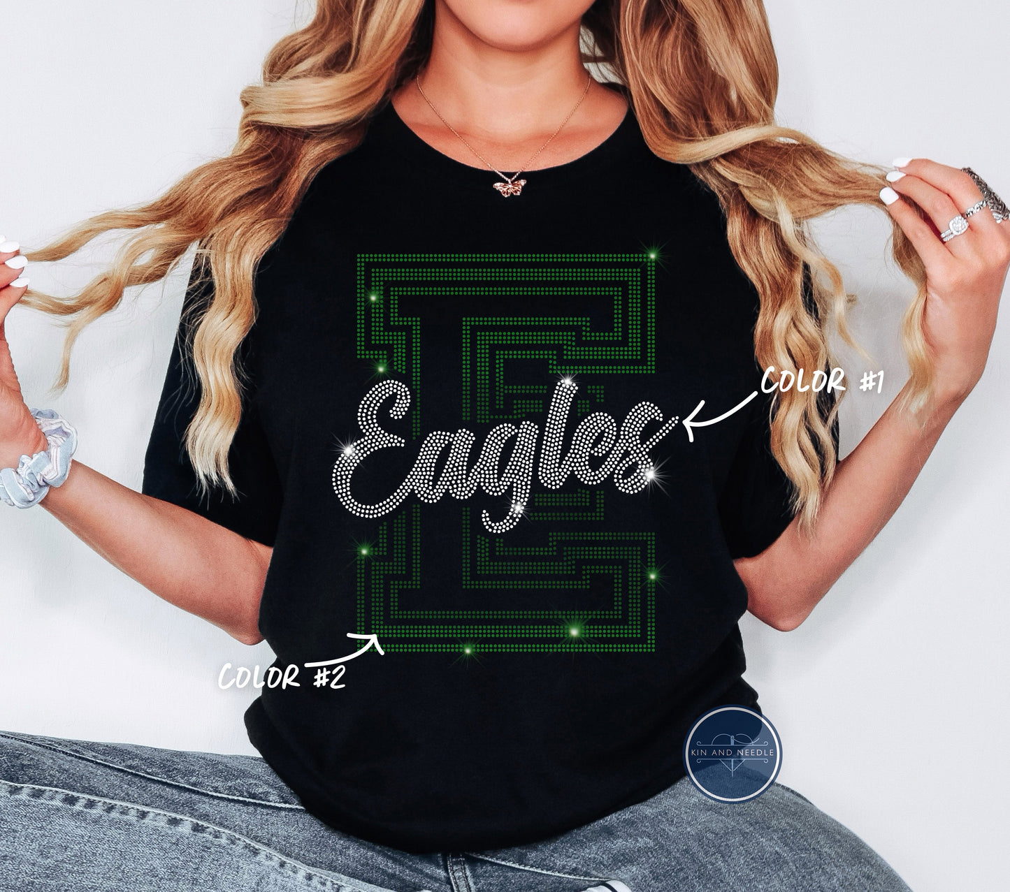 Eagles Spangled Top (Finished Apparel)