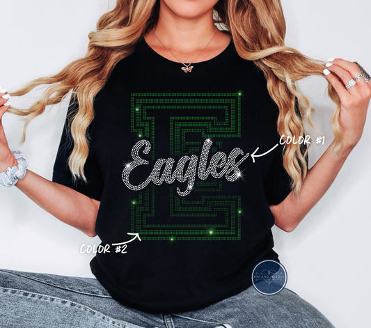 Eagles Spangled Top (Finished Apparel)